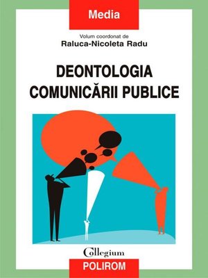 cover image of Deontologia comunicării publice